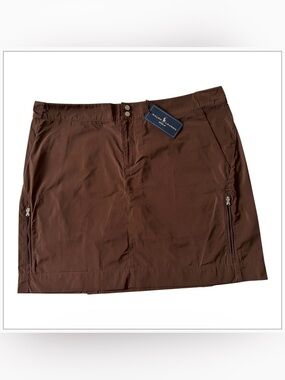Ralph Lauren Brown Chocolate Skort – Size 14 – NWT